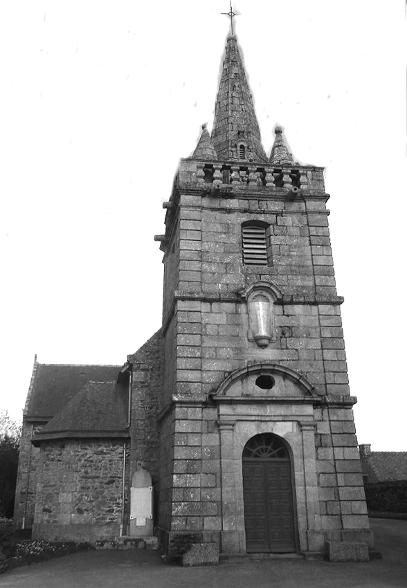 Eglise de Croixanvec (Bretagne).
