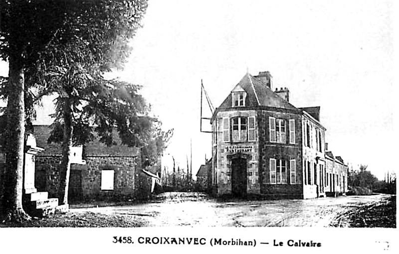 Ville de Croixanvec (Bretagne).
