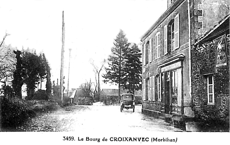 Ville de Croixanvec (Bretagne).