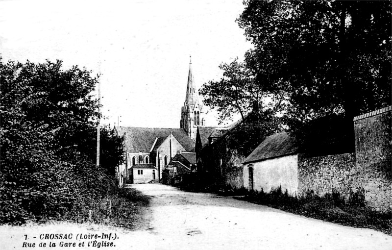 Ville de Crossac (anciennement en Bretagne).