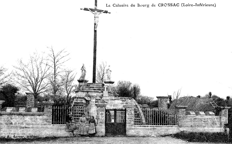 Calvaire de Crossac (anciennement en Bretagne).