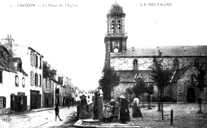 Ville de Crozon (Bretagne).