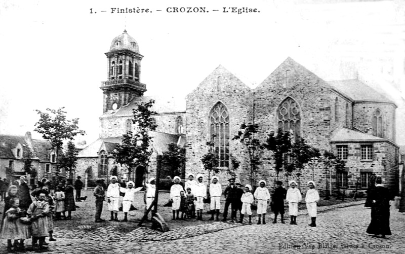 Ville de Crozon (Bretagne).