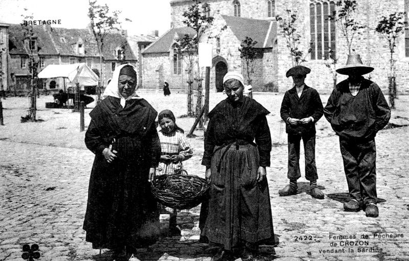 Ville de Crozon (Bretagne).