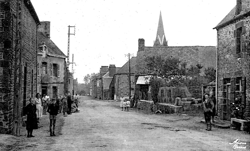 Ville de Cuguen (Bretagne).