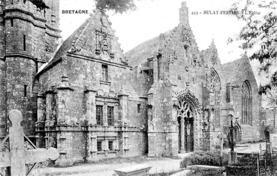 Culte de la Vierge en l'glise Notre-Dame de Bulat en Bulat-Pestivien (Bretagne)