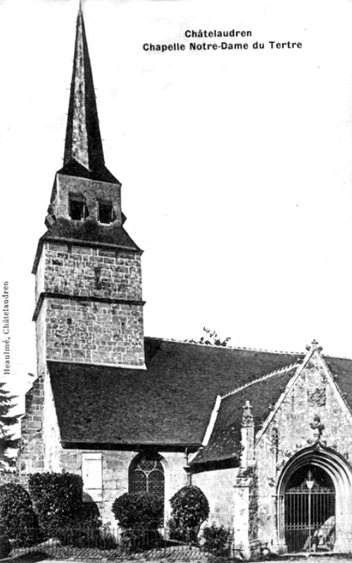 Culte de la Vierge  la chapelle Notre-Dame du Tertre  Chtelaudren (Bretagne).