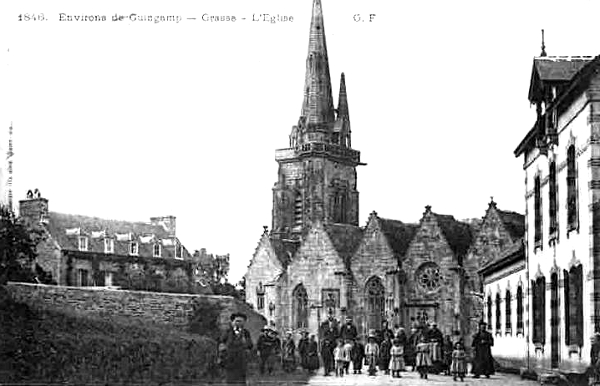 Culte de la Vierge en l'glise Notre-Dame de Grce (Bretagne).