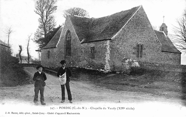 Culte de la Vierge  la chapelle Notre-Dame du Vaudic en Pordic (Bretagne).