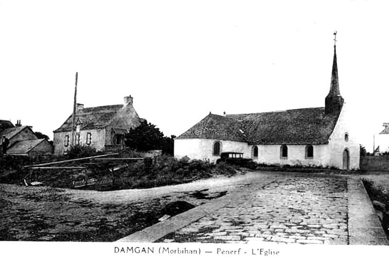 Eglise de Damgan ou Pnerf (Bretagne).