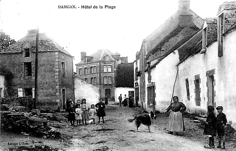 Ville de Damgan (Bretagne).
