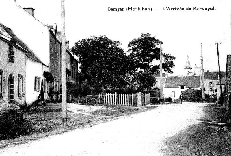 Ville de Damgan (Bretagne).