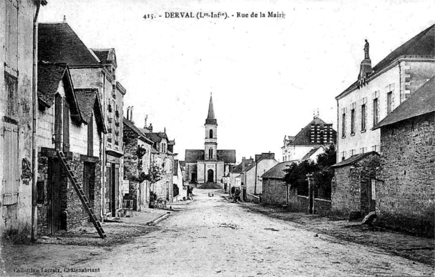 Vue gnrale de Derval.