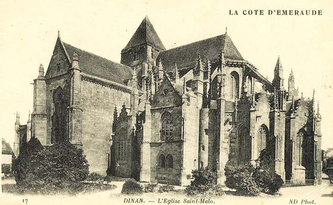 Eglise Saint-Malo de Dinan (Bretagne)