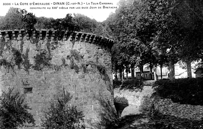 La Tour Cardinal  Dinan (Bretagne).