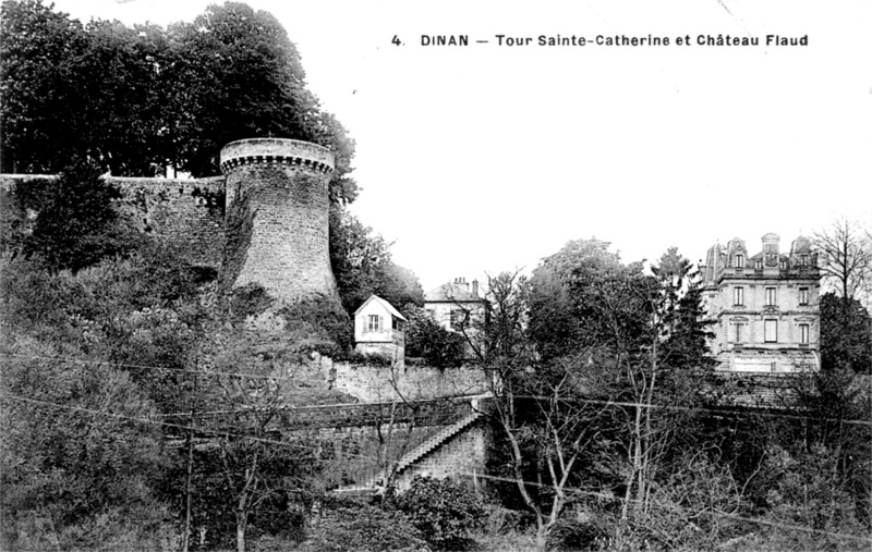 La Tour Sainte-Catherine à Dinan (Bretagne).