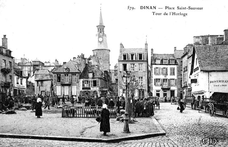 Villle de Dinan (Bretagne).