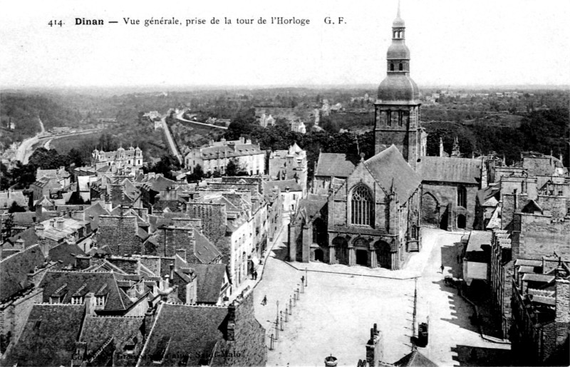 Ville de Dinan (Bretagne).