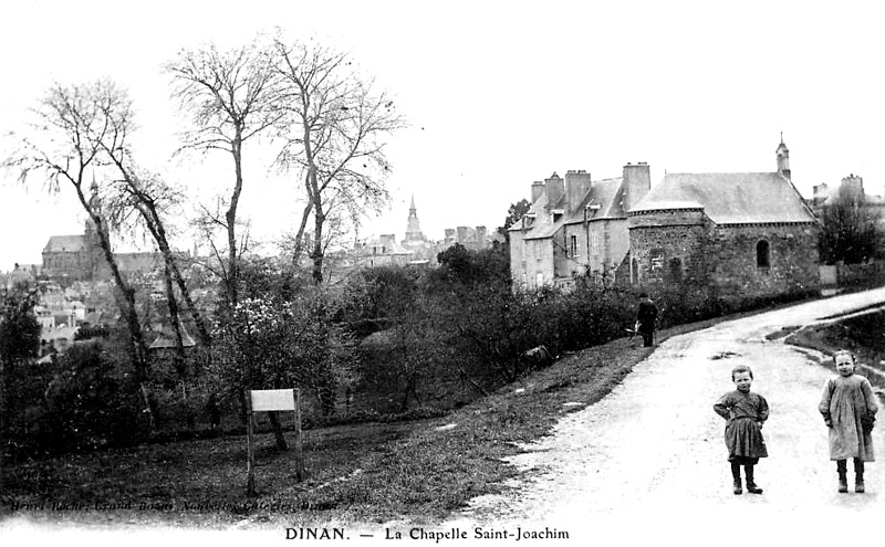 La chapelle Saint-Joachim  Dinan (Bretagne).