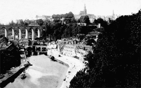 Vue de Dinan (Bretagne).