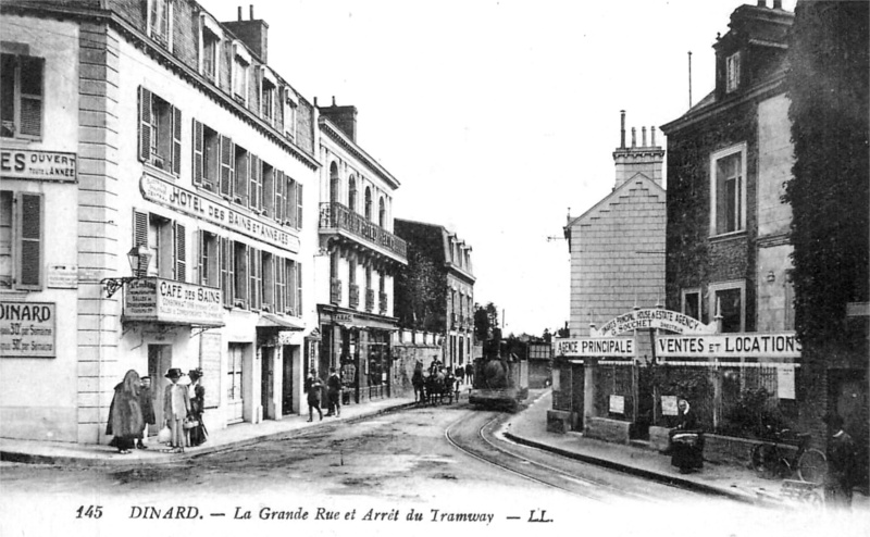 Ville de Dinard (Bretagne).