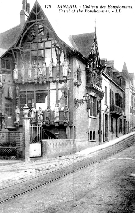 Chteau de Dinard (Bretagne).