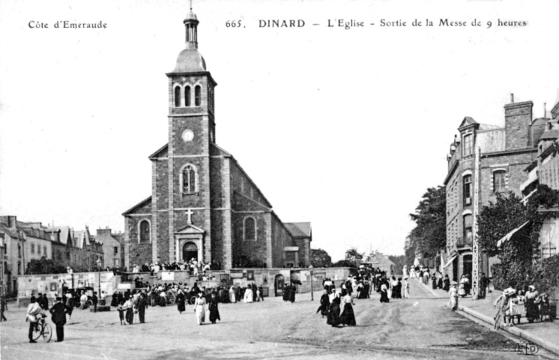 Eglise de Dinard (Bretagne).