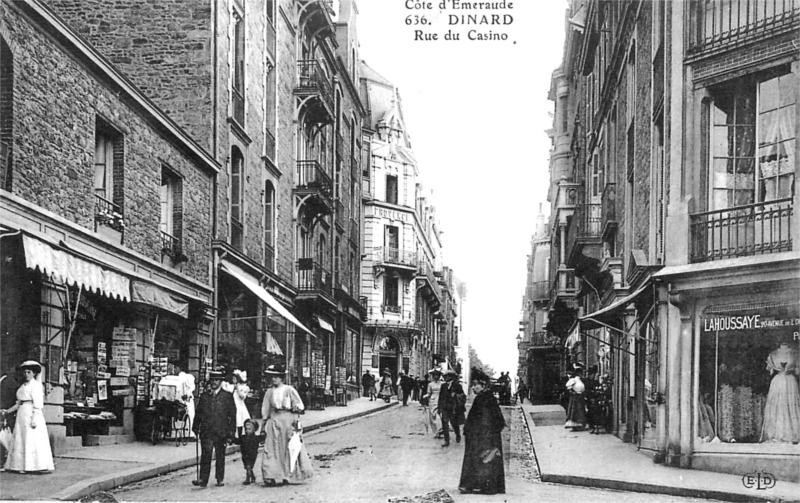 Ville de Dinard (Bretagne).