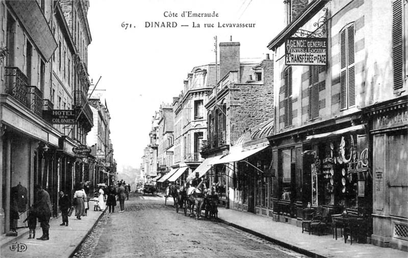 Ville de Dinard (Bretagne).