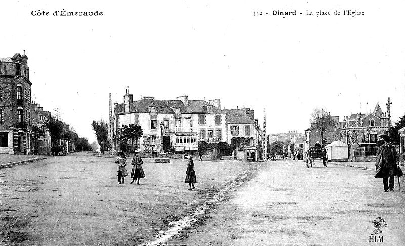 Ville de Dinard (Bretagne).