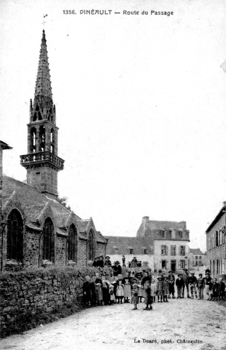 Eglise de Dinault (Bretagne).
