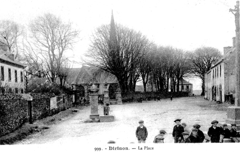 Ville de Dirinon (Bretagne).