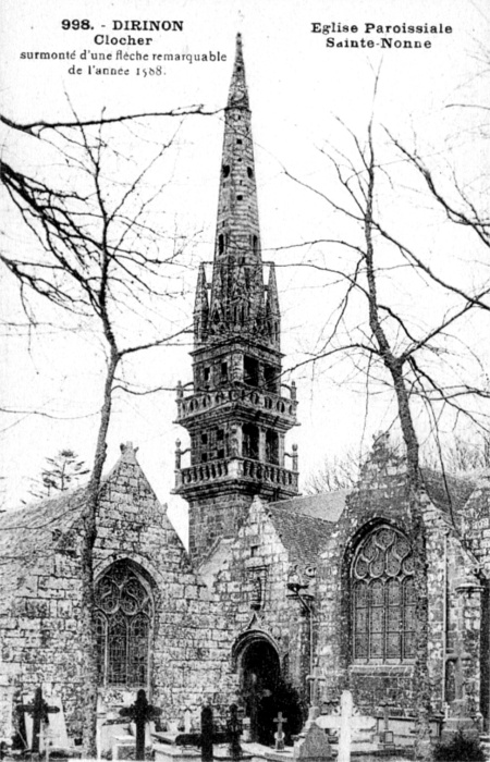 Eglise de Dirinon (Bretagne).