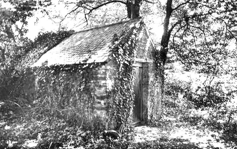 Ville de Dirinon (Bretagne) : ancienne chapelle du Roual.