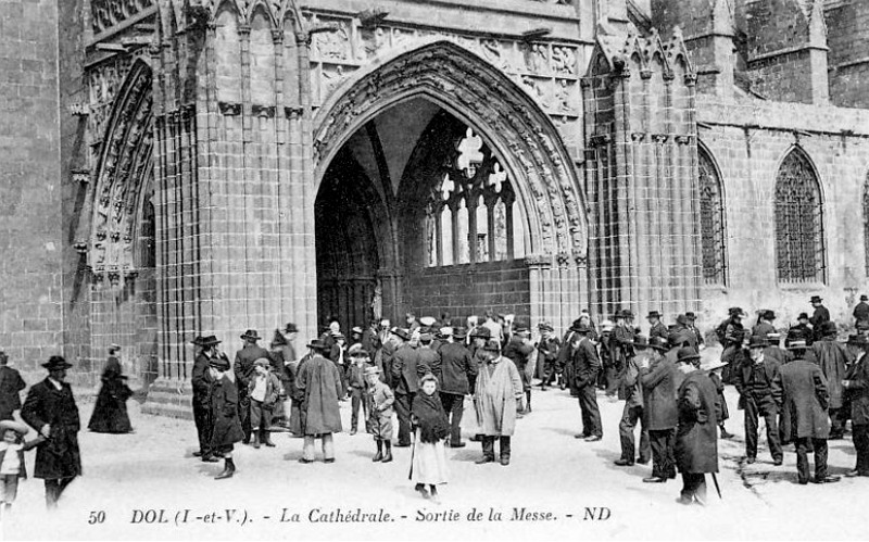 Cathdrale Saint-Samson de Dol-de-Bretagne (Bretagne).