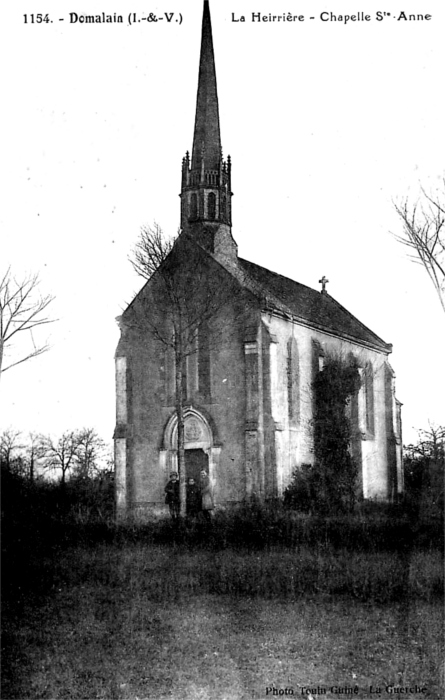 Chapelle Sainte-Anne de Domalain (Bretagne).