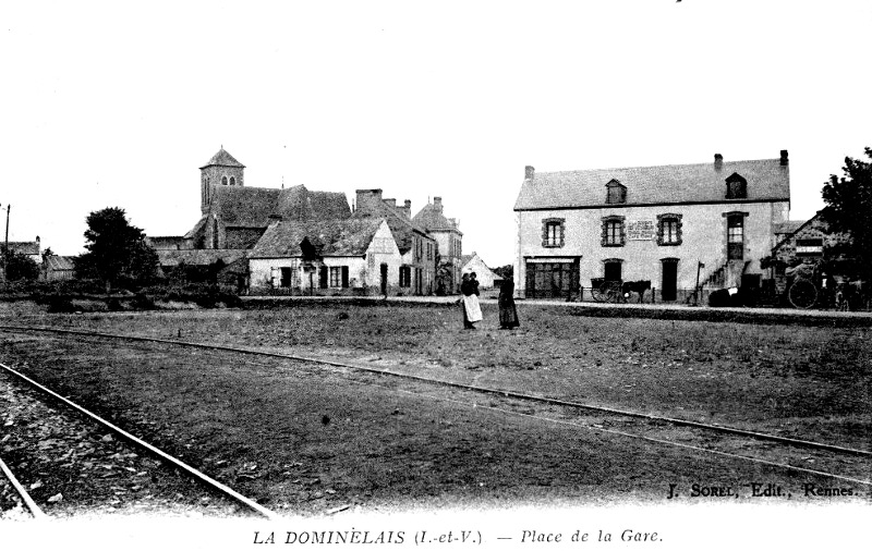 Ville de La Dominelais (Bretagne).