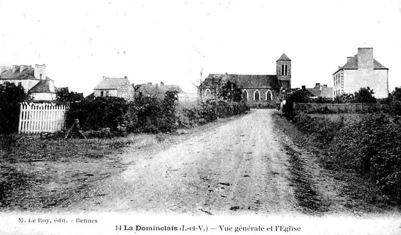 Ville de La Dominelais (Bretagne).
