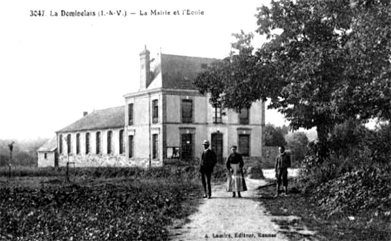 Ville de La Dominelais (Bretagne).