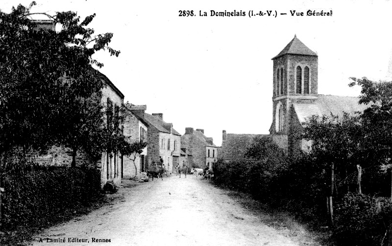 Ville de La Dominelais (Bretagne).