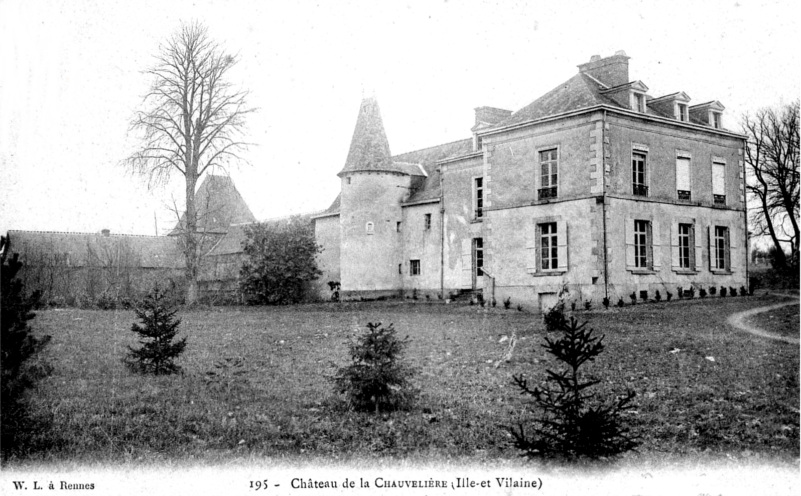 Manoir de la Grande Chauvelire  Domloup (Bretagne).