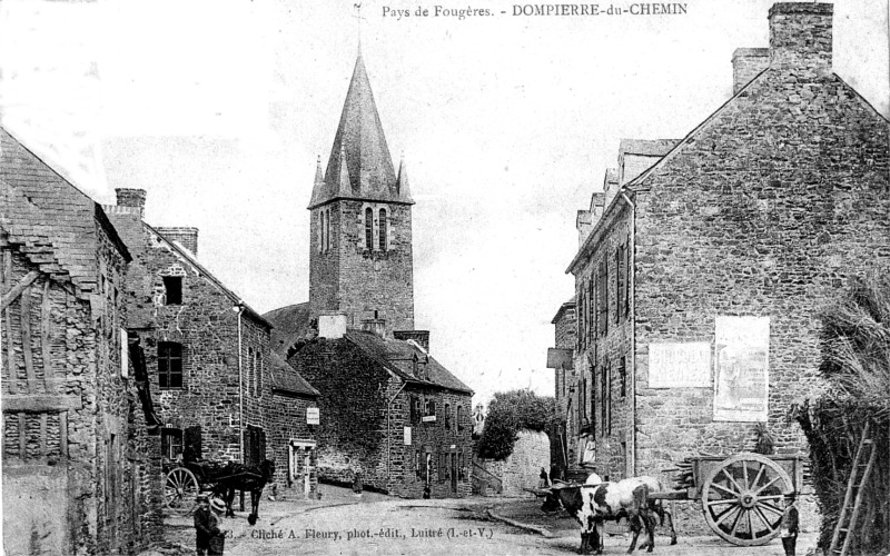 Eglise de Dompierre-du-Chemin (Bretagne).
