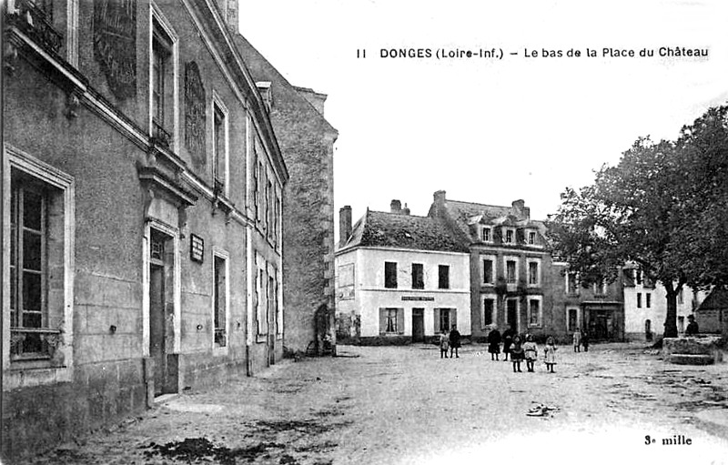 Ville de Donges (anciennement en Bretagne).