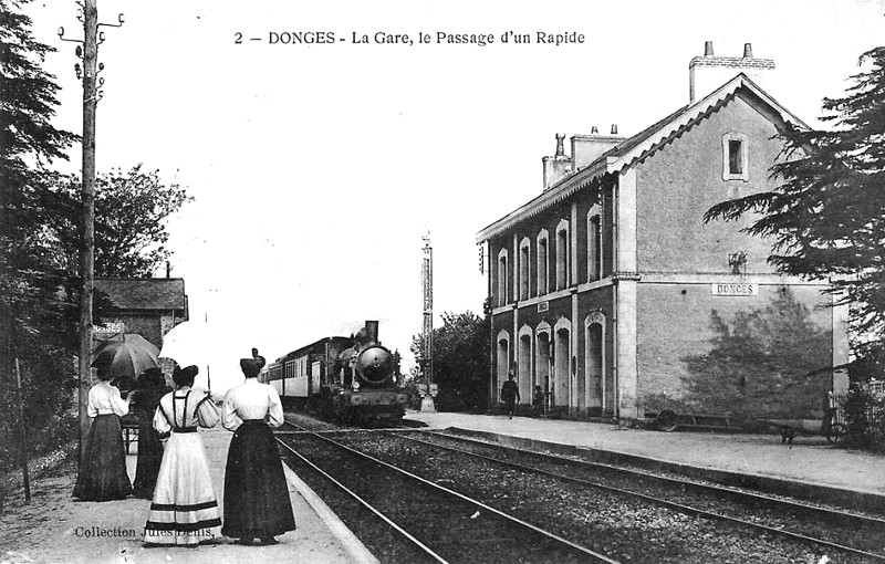 Ville de Donges (anciennement en Bretagne).