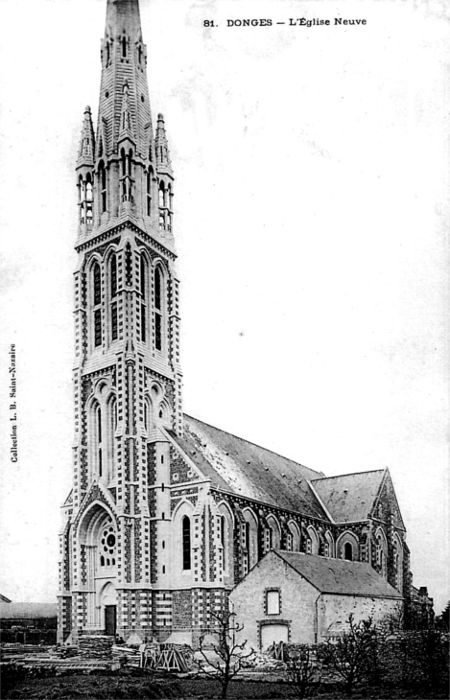 Ancienne église de Donges (anciennement en Bretagne).