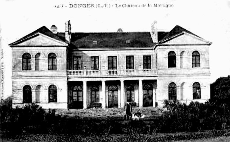 Château de Martigné à Donges (anciennement en Bretagne).