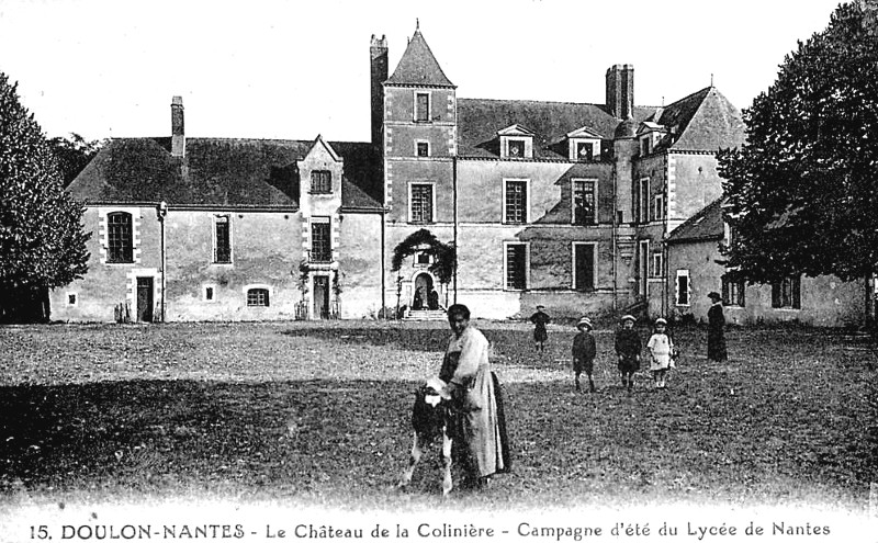 Chteau de la Colinire  Doulon (Bretagne).