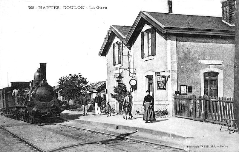 Gare de Doulon (Bretagne).