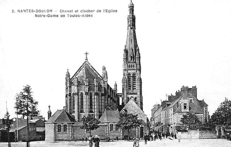 Eglise Notre-Dame de Toutes-Aides  Doulon (Bretagne).