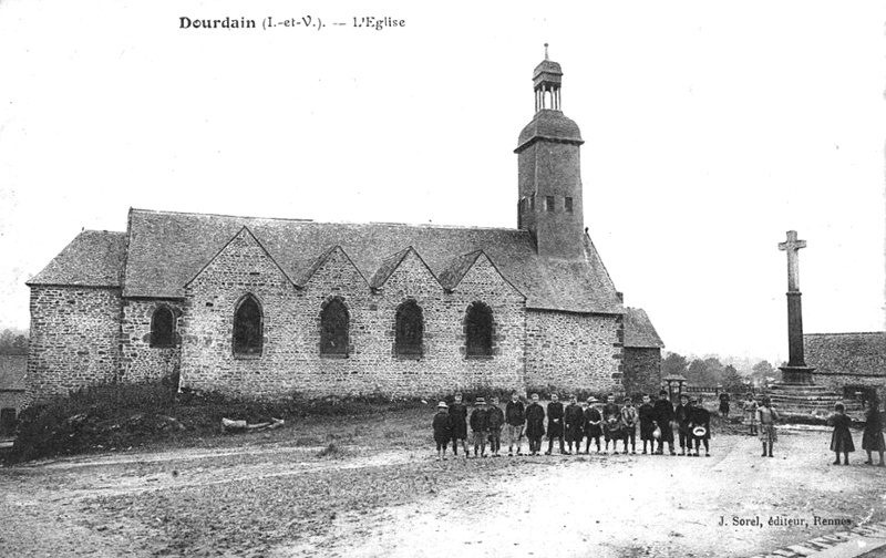 Eglise de Dourdain (Bretagne).